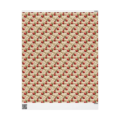 Farmers Market Wrapping Paper Roll Farm Fresh Onions Rustic Country Vegetables Eco Friendly Farmhouse Kitchen Gift Wrap #98