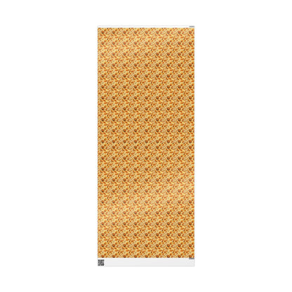 Farmers Market Wrapping Paper Roll Farm Fresh Baguettes Croissants Rustic French Bakery Eco Friendly Kitchen Gift Wrap #83