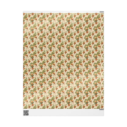 Farmers Market Wrapping Paper Roll Farm Fresh Potatoes Rustic Country Vegetables Eco Friendly Farmhouse Kitchen Gift Wrap #90
