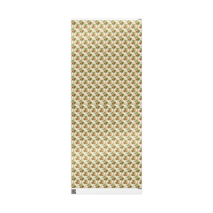 Farmers Market Wrapping Paper Roll Rustic Farmhouse Potatoes Illustration Eco Friendly Country Kitchen Organic Gift Wrap #91
