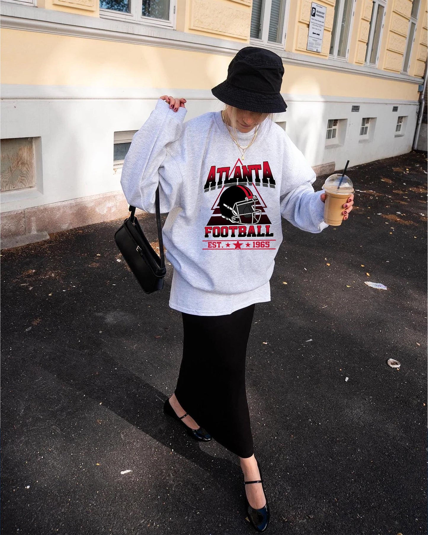 Atlanta Football Sweatshirt,Atlanta Game Day Shirt,Atlanta Shirt,Sunday Football Shirt,Trendy Atlanta Football Fan Shirt
