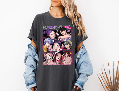 Saja Boys Shirt, Kpop Demon Hunters T Shirt, Retro Saja Boys Band Shirt, Demon Hunters Merch, Kpop Boy Band Shirt, Anime Graphic Tee