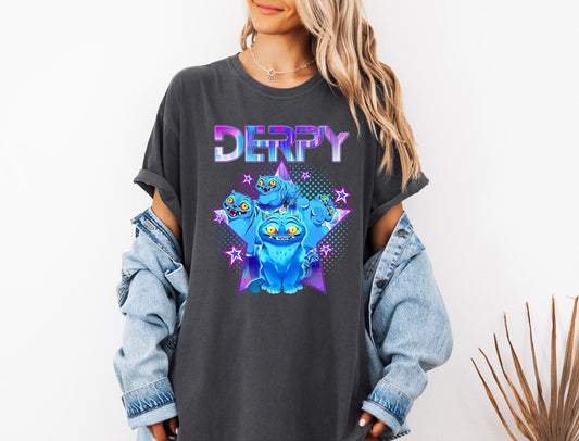 Kpop Demon Hunters Tiger Shirt, Derpy the Tiger And Bird Demon Hunter Tiger Shirt, Hunters Tiger Fan, Animal Shirt, Kpop Movie Fan Gift