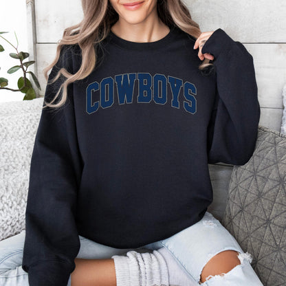Dallas Football Graphic Style Sweatshirt, Dallas Football Shirt, Cowboy Shirt, Dallas Shirt, Football Shirt, Dallas Fans Gift Tee