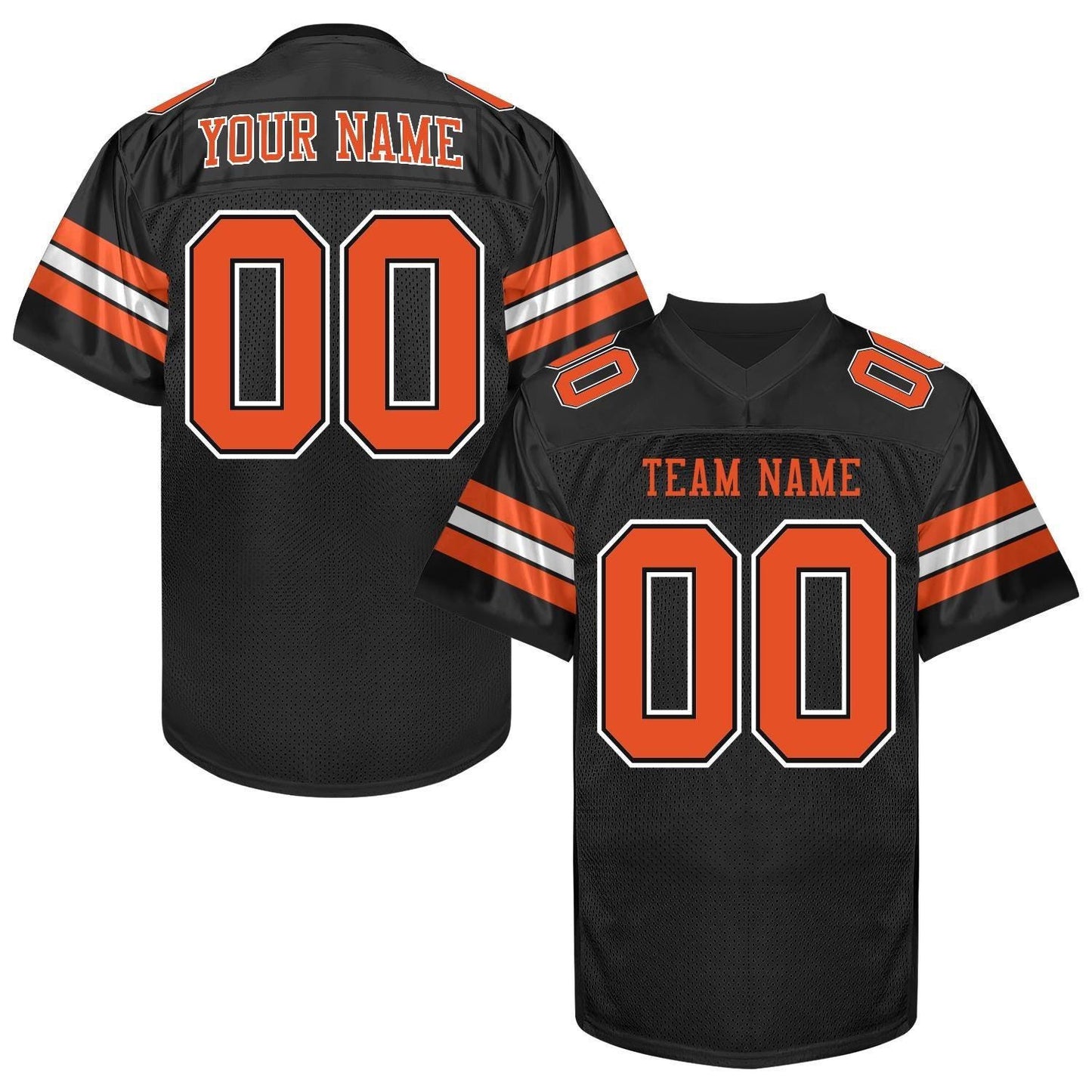 Custom Black Aqua Football Jersey Name Number Logo, Black Teal Football Uniform Men Women Youth Kid Game Day Sports Jersey Streetwear Jersey