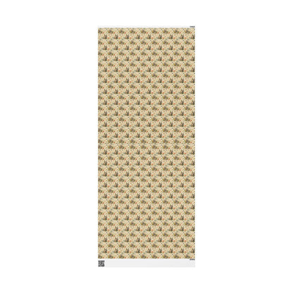 Racoon Wrapping Paper Adorable Forest Animal Theme Gift Wrap for Nature Inspired Baby Showers and Kids Parties #13