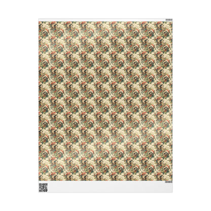 Racoon Wrapping Paper Kids Birthday Gift Wrap Cute Woodland Animals Forest Themed Party Supplies and Decorations #15