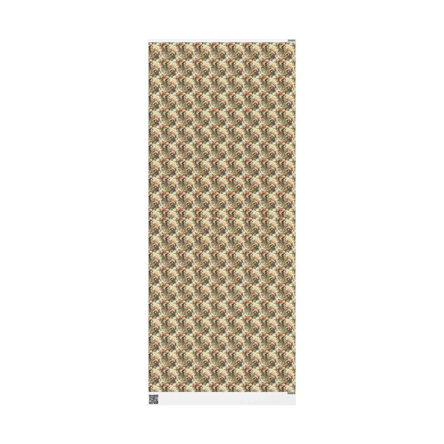 Racoon Wrapping Paper Kids Birthday Gift Wrap Cute Woodland Animals Forest Themed Party Supplies and Decorations #15