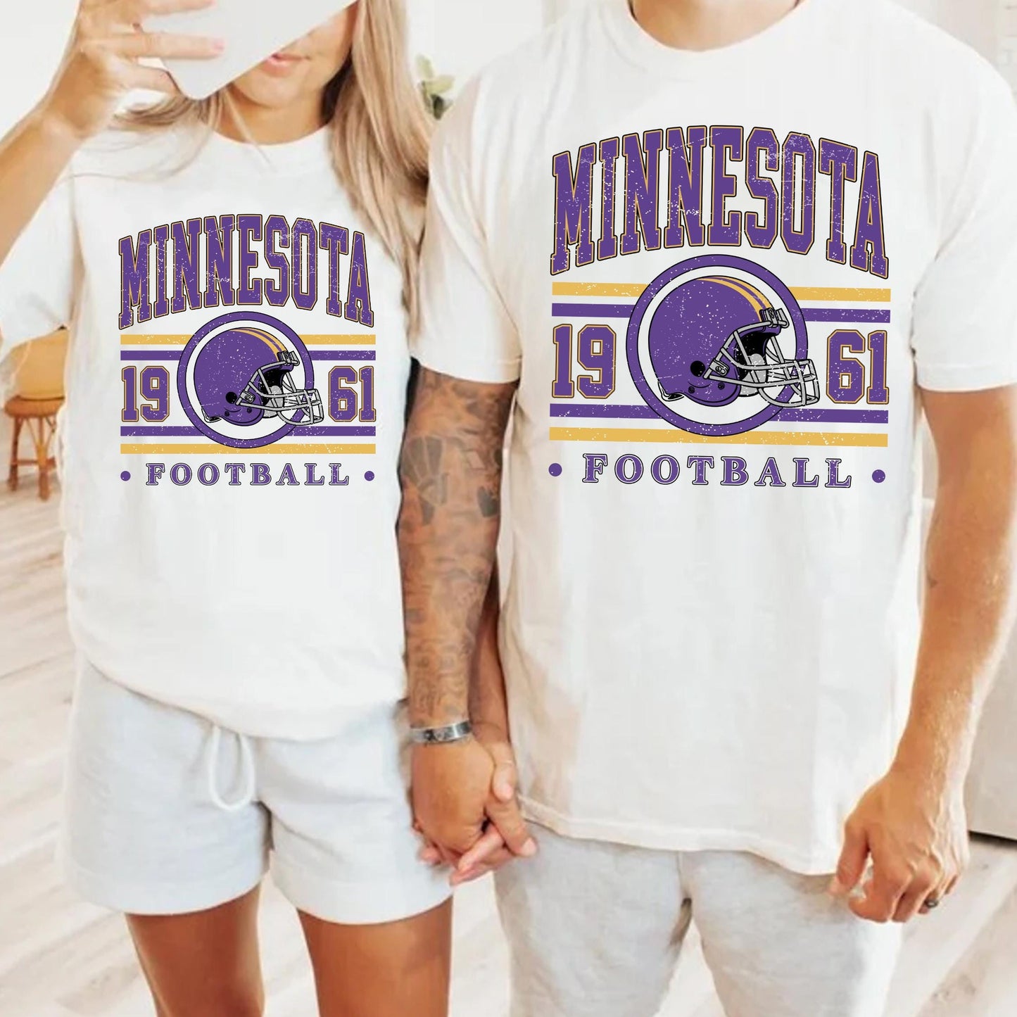 Minnesota Football Shirts, Vintage Minnesota Football Fan Sweatshirt, Minnesota Game Day Shirt, 1960 Team Football Shirt