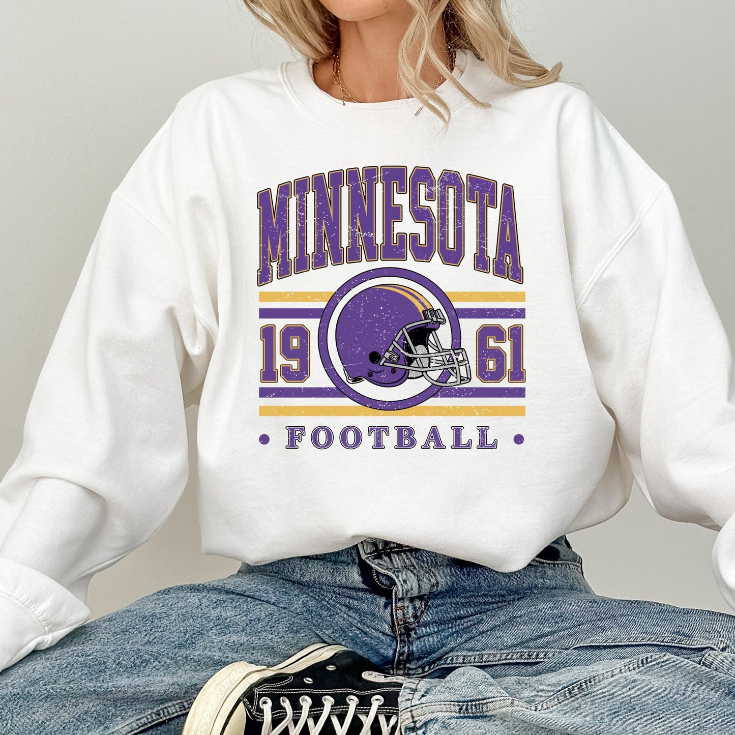 Minnesota Football Shirts, Vintage Minnesota Football Fan Sweatshirt, Minnesota Game Day Shirt, 1960 Team Football Shirt
