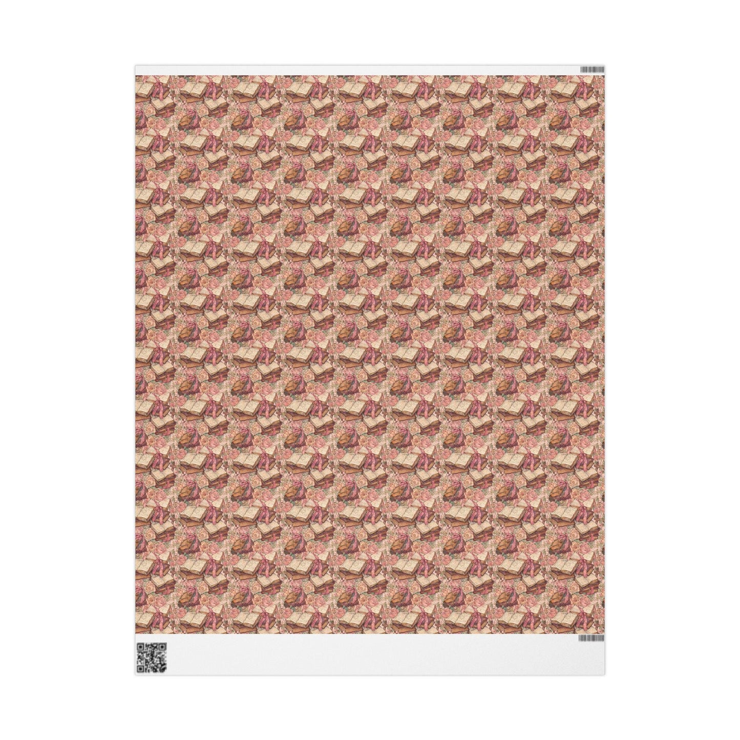 Elegant Christian Baptism Wrapping Paper | Coquette Watercolor Gift Wrap for Baby Girl #22