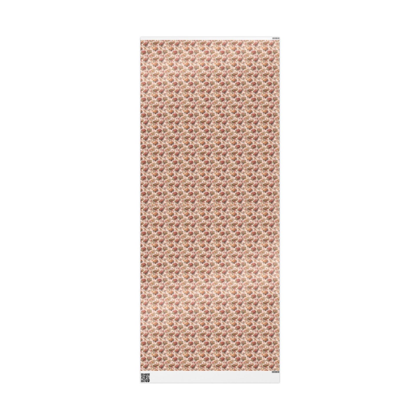 Coquette Wrapping Paper for Christian Baptism | Watercolor Christening Gift Wrap for Baby #20