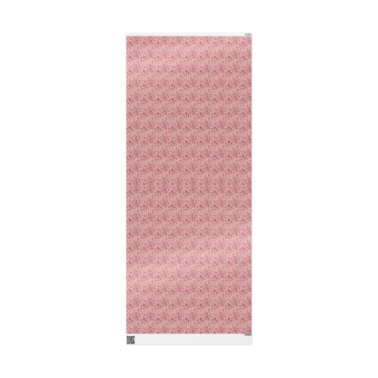 Baptism Gift Wrap Christian Watercolor Design | Coquette Aesthetic Wrapping Paper for Girls | Christening Packaging #7