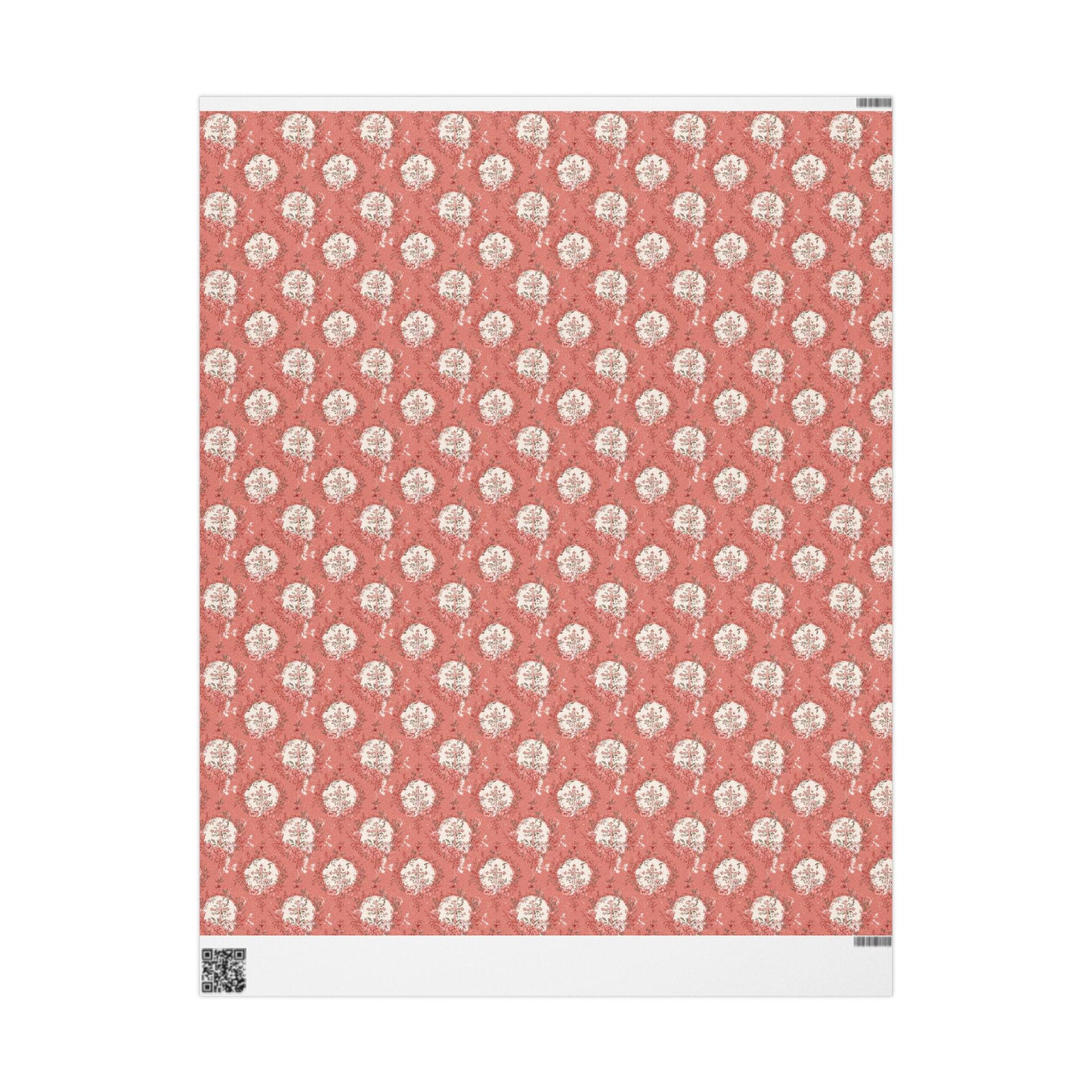 Baptism Wrapping Paper Christian Theme | Watercolor Coquette Style Gift Wrap for Girls | Christening Present Paper #3