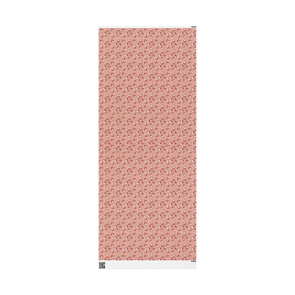 Christian Baptism Gift Wrap Coquette Watercolor Style | Elegant Wrapping Paper for Baby Girl Christening Gifts #9