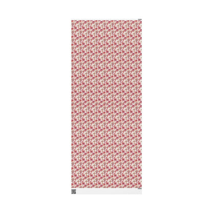 Christian Coquette Gift Wrap Baptism Theme | Watercolor Wrapping Paper for Baby Girl Christening #13