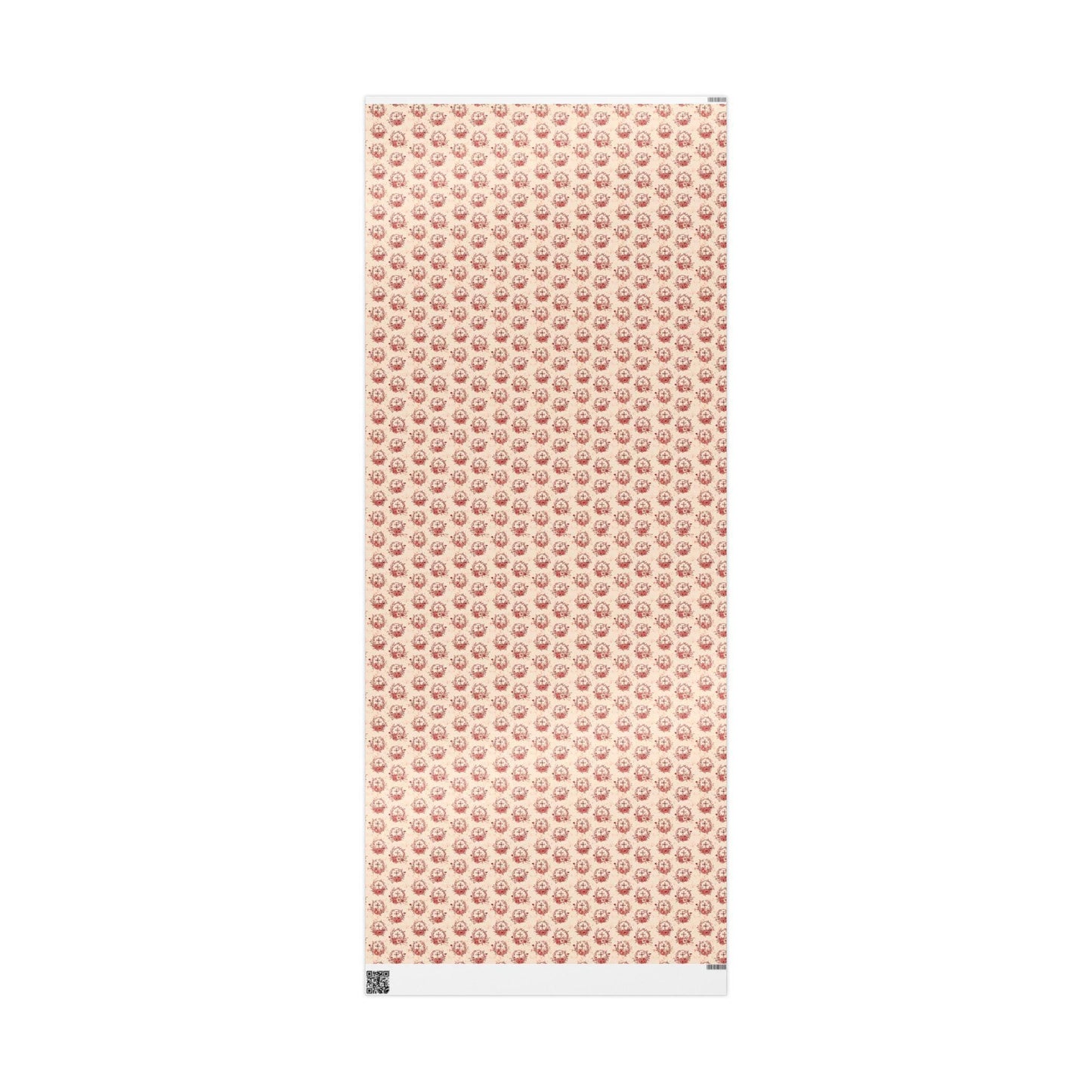 Christian Gift Wrap Baptism Theme Watercolor Floral | Coquette Aesthetic Wrapping Paper for Baby Dedication or Christening #2