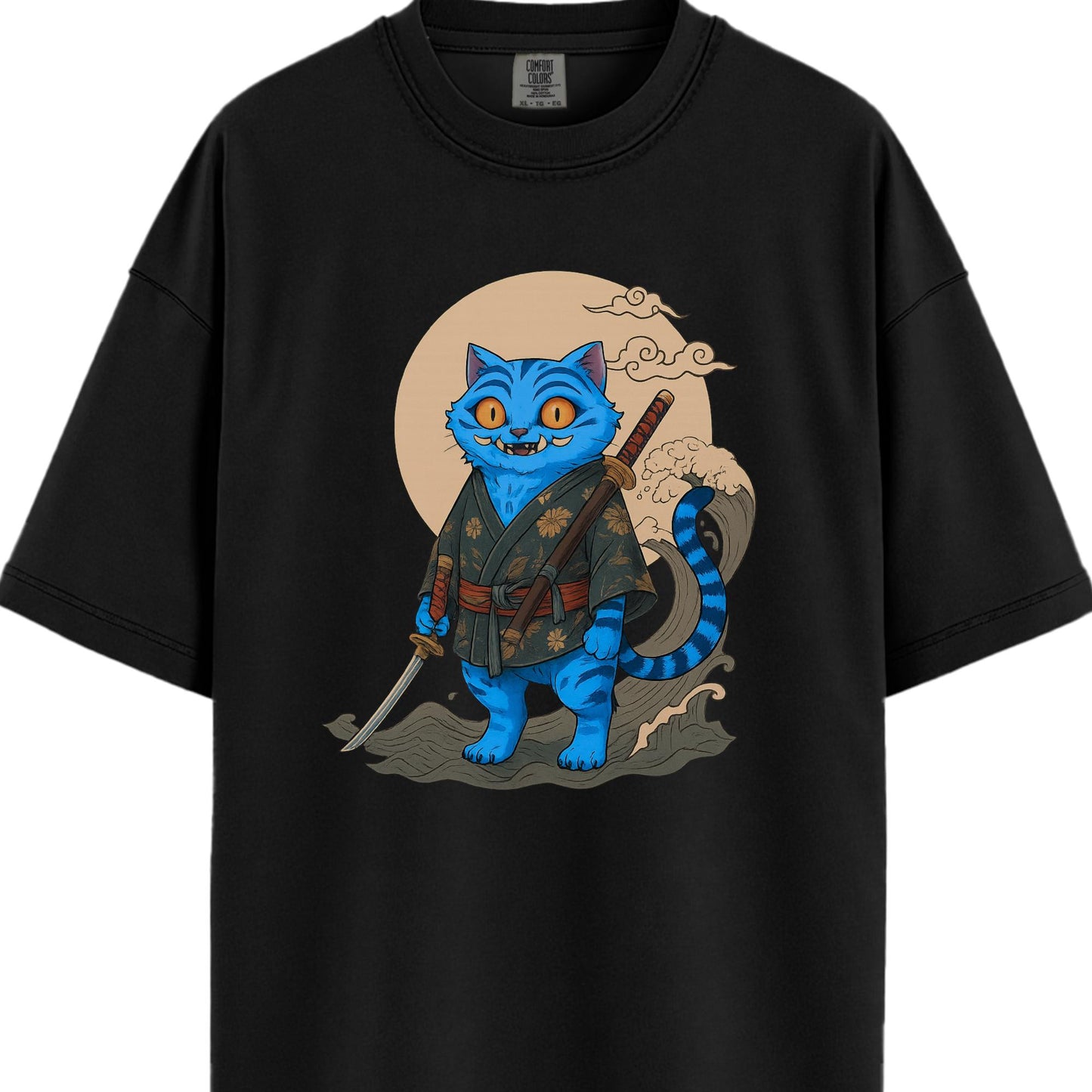 Derpy Tiger Kpop Tee: Saja Boys Inspired Comfort Colors Shirt
