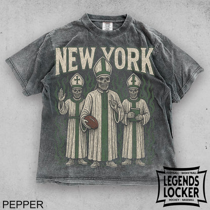 New York Jets Football T-Shirt, Vintage New York Football Tee, Old School Sunday Football Shirt, Jets Fan Apparel
