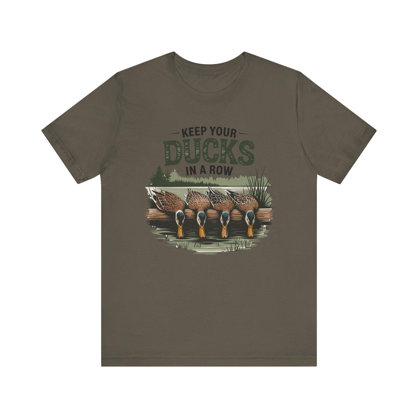 Funny Duck Hunting T-Shirt: Unisex Nature Apparel Gift