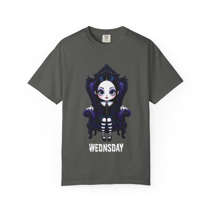 Gothic Tee, Halloween Shirt, Unisex T-shirt, Cute Wednesday Addams, Cult Classic Apparel, Casual Streetwear, Gifts for Fans, Gifts For Her
