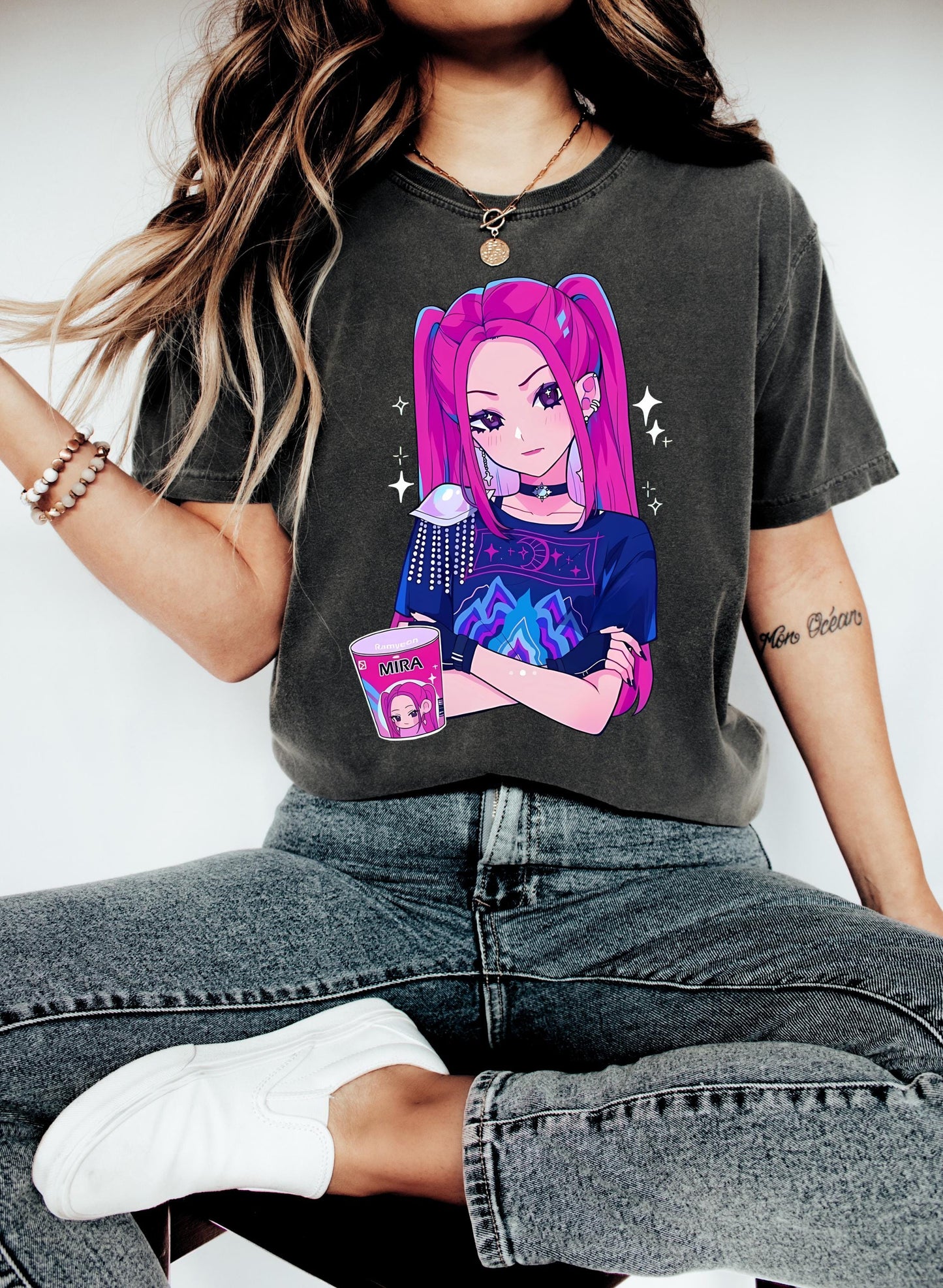 Mira Kpop Demon Hunters Shirt, Huntrix Girl Shirt, Kpop idol group Shirt,Demon Hunter Merch, Gift for Huntrix fan