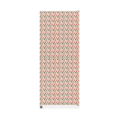 Premium Wrapping Paper Christmas Deer | Watercolor Holiday Gift Wrap | Cozy Rustic Festive Winter Roll #5