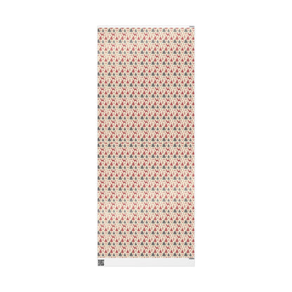 Premium Wrapping Paper Christmas Deer | Watercolor Holiday Gift Wrap | Cozy Rustic Festive Winter Roll #5