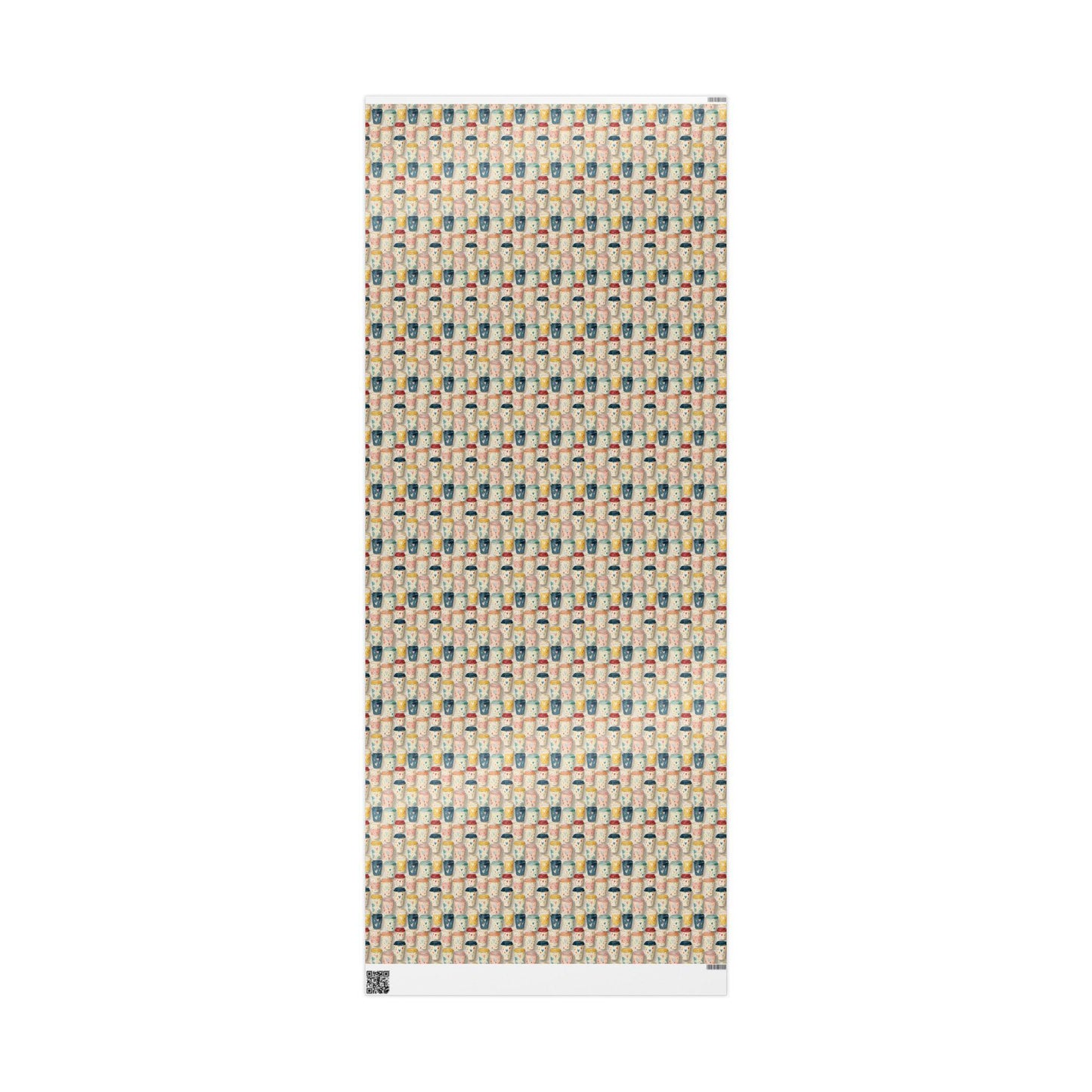 Coffee Wrapping Paper Premium Design | Watercolor Beans Gift Wrap | Coffee Addict Holiday Supplies #2