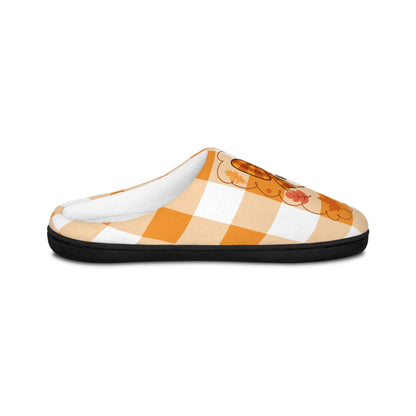 Cozy Pumpkin Inspired Womens Fall Slippers Cute Goose House Shoes Indoor Footwear Thanksgiving Gift Autumn Decor Halloween Vibes
