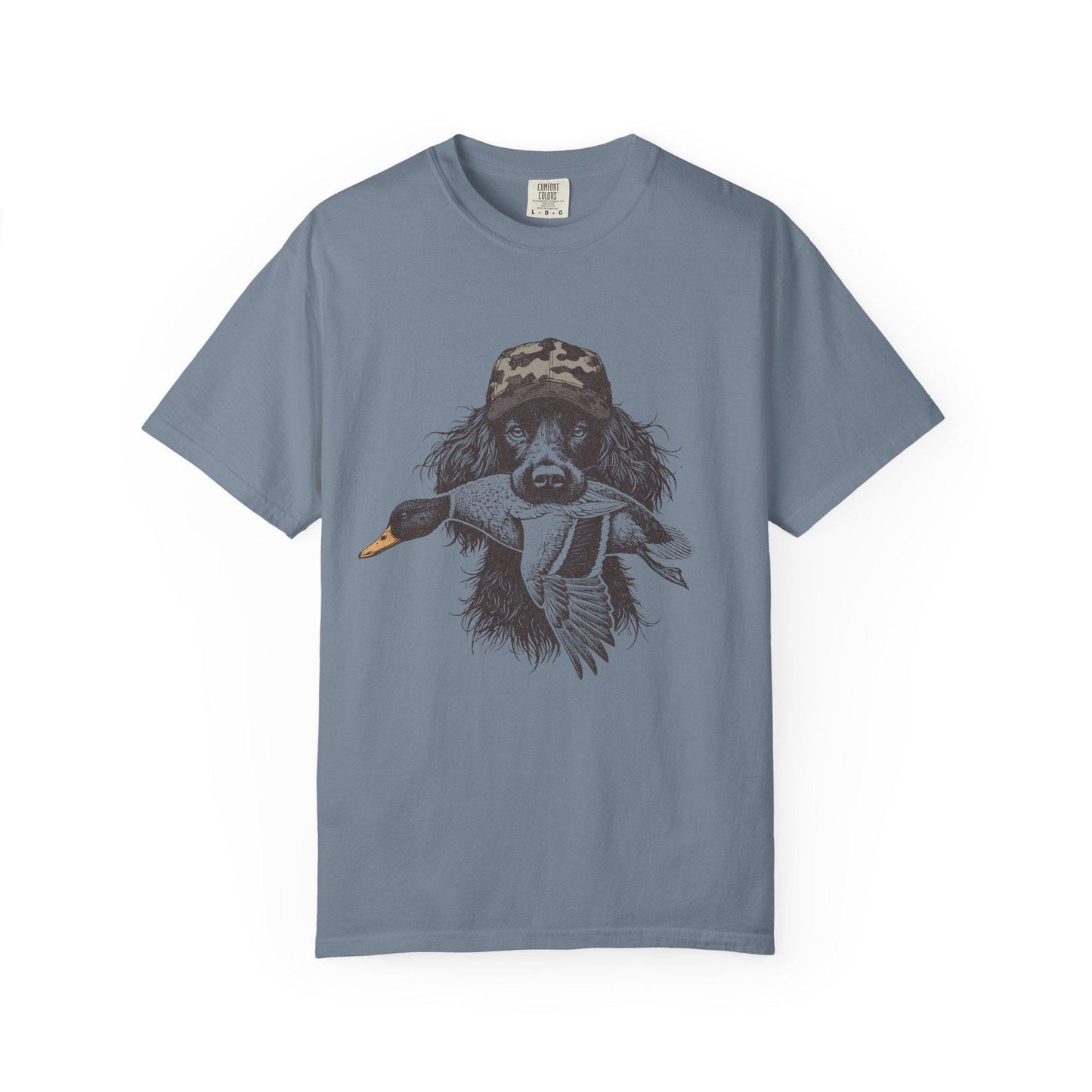 Boykin Spaniel Duck Hunting Shirt Comfort Colors Southern Hunting Dog Tee Waterfowl Retriever Graphic TShirt, Y2K Nostalgia Gift