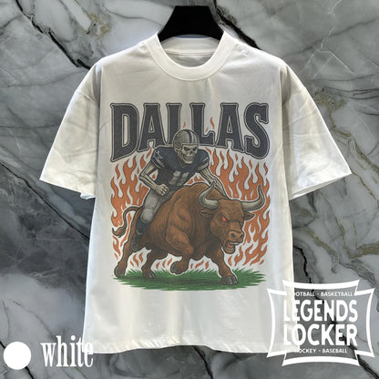 Retro Dallas Cowboys T-Shirt, Vintage Football Streetwear Graphic Tee, Old School Football Fan Shirt