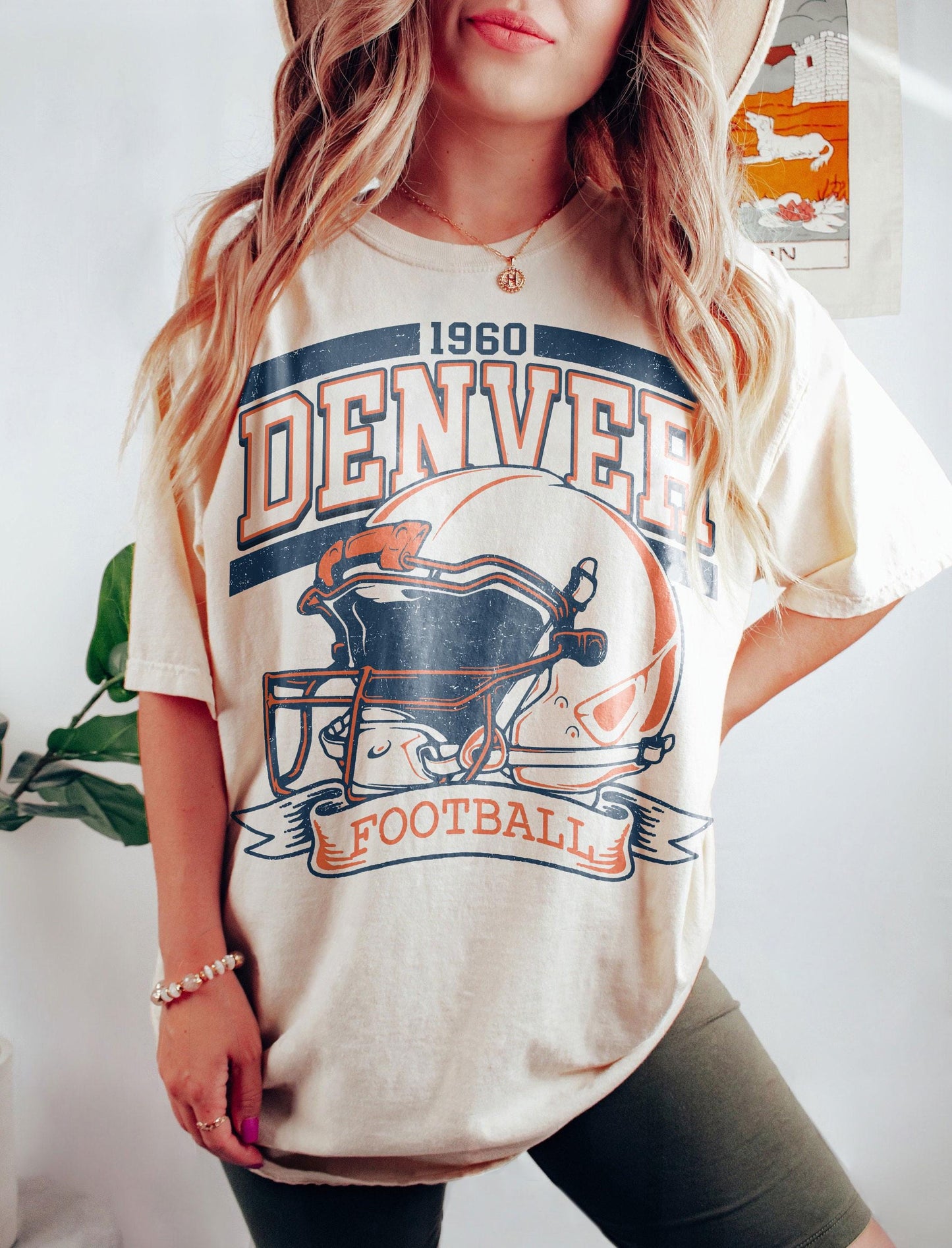 Vintage 90s Style Vintage Denver Football Style Sweatshirt ,Retro Denver Football Crewneck Shirt,Denver Broncos Fans Gift ,Sunday Football