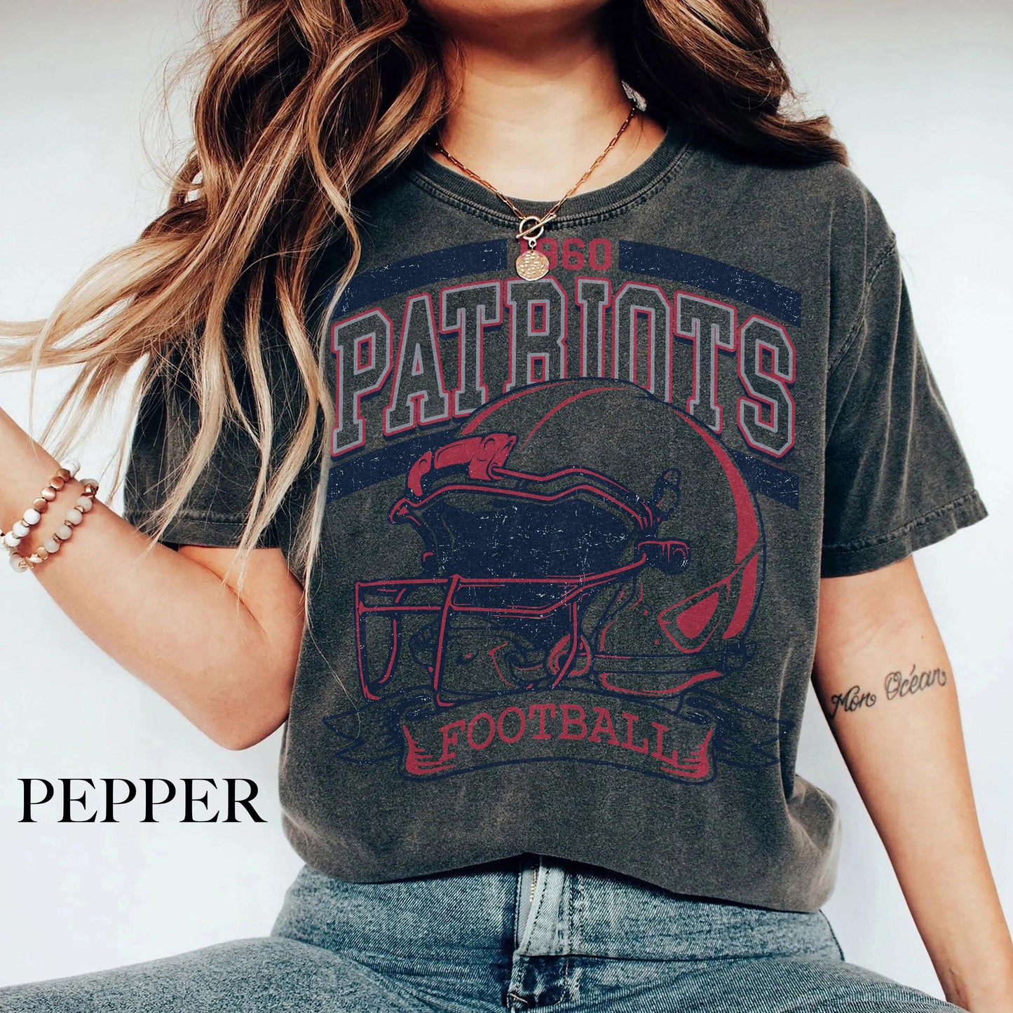 Vintage New England Football Fan Tshirt, New England Sweatshirt, New England Hoodie, Game day Football, Vintage Patriots Gift for Fans