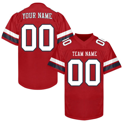 Custom Gold Black Football Jersey, Custom Gold White Football Jersey Men Women Youth Kid Game Training Shirt Football Lover Uniform Gift