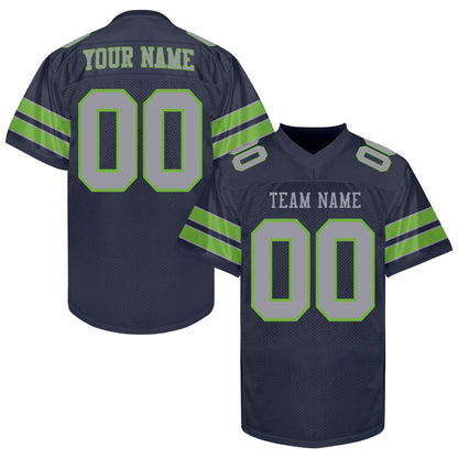 Custom Gold Black Football Jersey, Custom Gold White Football Jersey Men Women Youth Kid Game Training Shirt Football Lover Uniform Gift