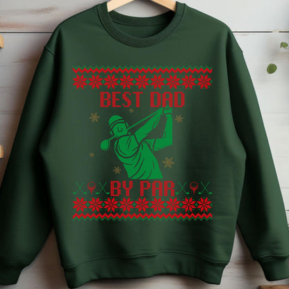Best Dad Ever Best Golf Gifts for Men Gift for Golfer Dad Golf Ugly Sweater Secret Santa Gift Ideas Ugly Sweater Party Golf Lover Gift