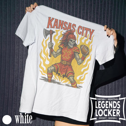 Kansas City Football T-Shirt, Vintage Retro Football Graphic Tee, Old School Sunday Football Shirt, Kansas City Apparel