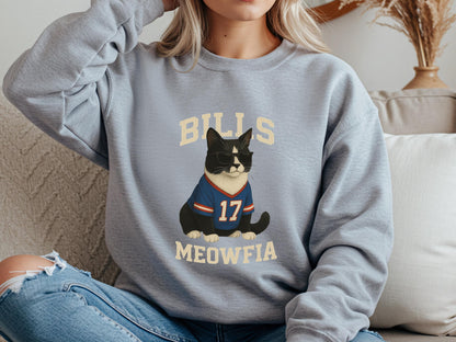Retro Buffalo Football Shirt, Buffalo Fan Sweatshirt, Game Day Shirt, New York Sweatshirt, Buffalo Football Fan Shirt