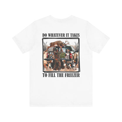 Funny Hunting T-Shirt: Unisex Cotton Tee for Outdoorsmen