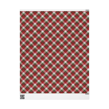 Christmas Plaid Gift Wrap Wrapping Paper Holiday Gift Wrap Tartan Gift Wrap Elegant Christmas Gift Wrap Christmas Wrapping Paper Holiday