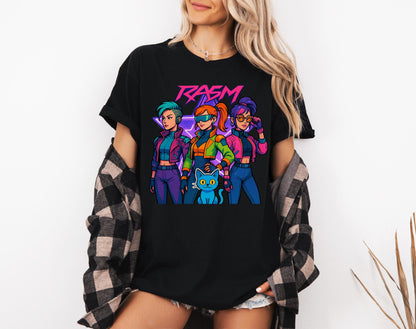 KPOP RASM GIRLS TShirt, Huntrix Girl Band Sweatshirt, Kpop Idol GroupTee, Mira Tee, Rumi Joey Shirt, Demon Hunter Merch, Huntrix Fan Gift