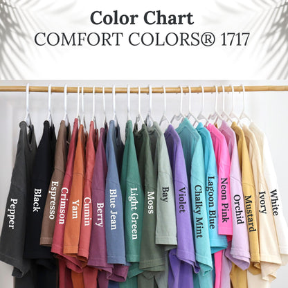 Blue Tiger Graphic Tee: Comfort Colors Funny Animal Shirt
