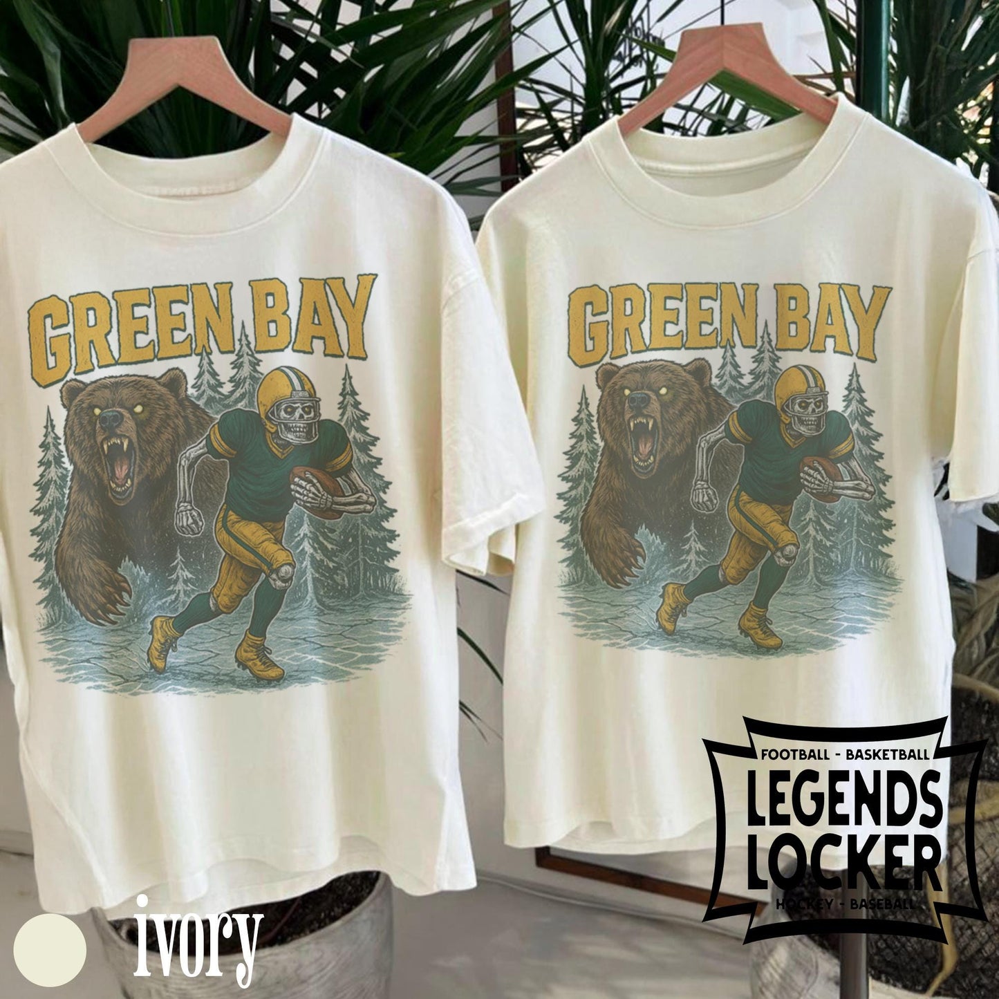 Retro Green Bay Football T-Shirt, Vintage Packers Game Day Graphic Tee, Old School Football Shirt, Green Bay Fan Apparel
