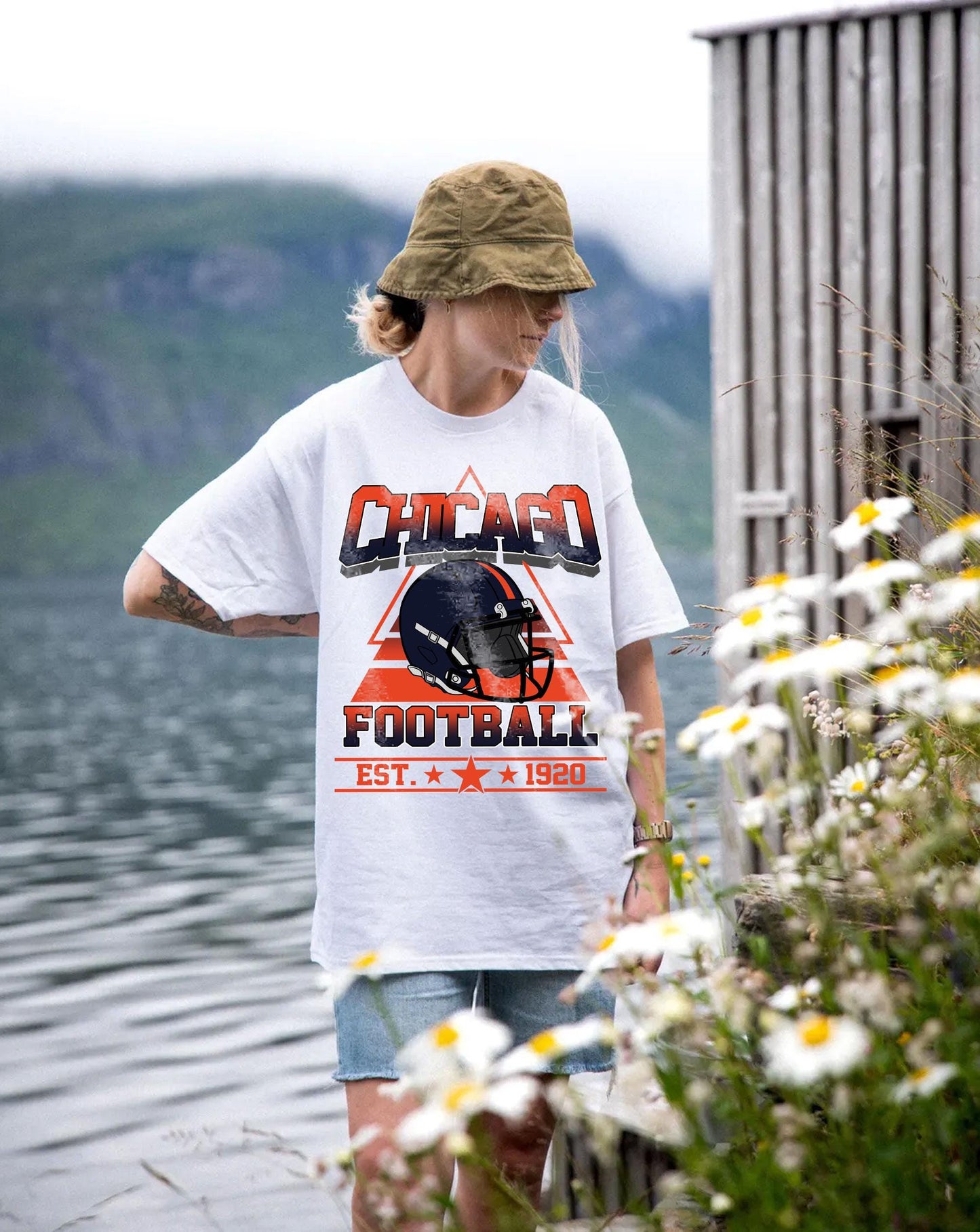 Chicago Football Sweatshirt,Chicago Game Day Shirt,Chicago Shirt,Sunday Football Shirt,Trendy Chicago Football Fan Shirt