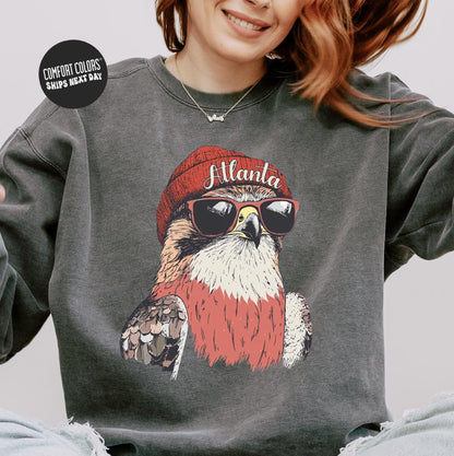 Atlanta Football Retro Style Sweatshirt, Atlanta Football Shirt, Atlanta Fan Shirt, Sunday Atlanta Football, Game Day Shirt