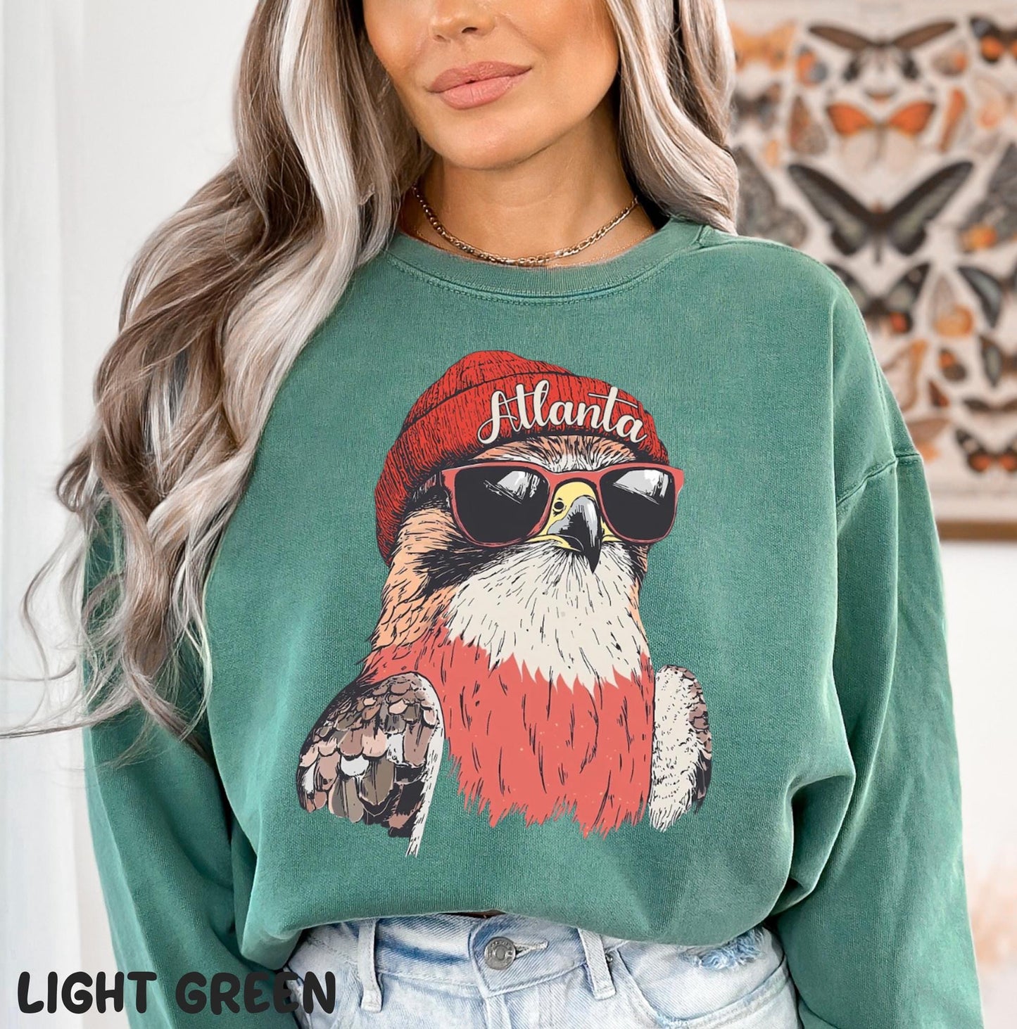 Atlanta Football Retro Style Sweatshirt, Atlanta Football Shirt, Atlanta Fan Shirt, Sunday Atlanta Football, Game Day Shirt