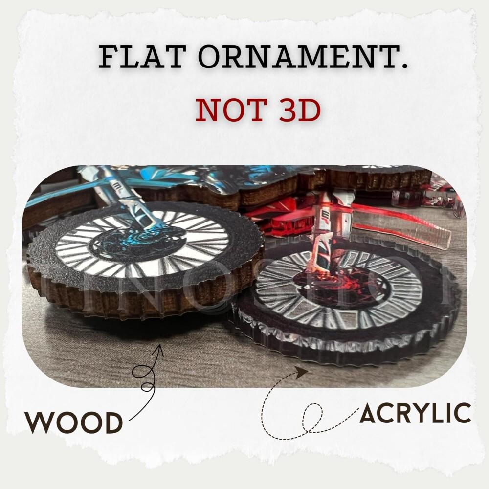 Personalized Film Clapboard with popcorn Ornament, Christmas Gift For Watching Movie Lover, Xmas Tree Decor