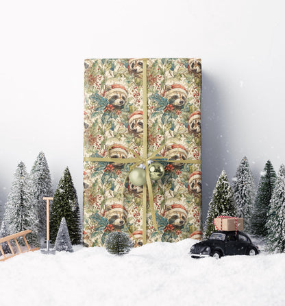 Racoon Wrapping Paper Cute and Whimsical Forest Animal Gift Wrap for Birthday Party Baby Shower Present Packaging #14
