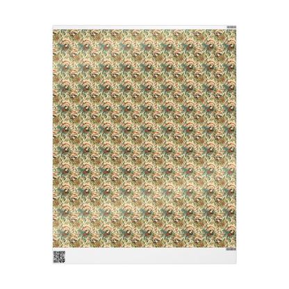 Racoon Wrapping Paper Cute and Whimsical Forest Animal Gift Wrap for Birthday Party Baby Shower Present Packaging #14